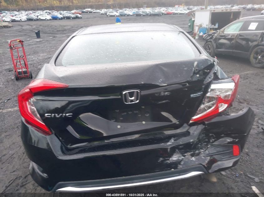 2019 Honda Civic Lx VIN: 2HGFC2F6XKH556163 Lot: 43591591