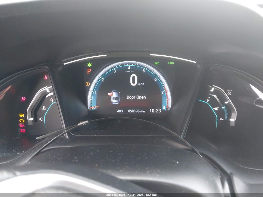 2019 Honda Civic Lx VIN: 2HGFC2F6XKH556163 Lot: 43591591