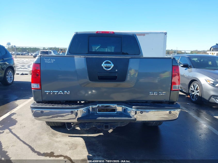 2006 Nissan Titan Se VIN: 1N6BA07A86N571913 Lot: 43591610