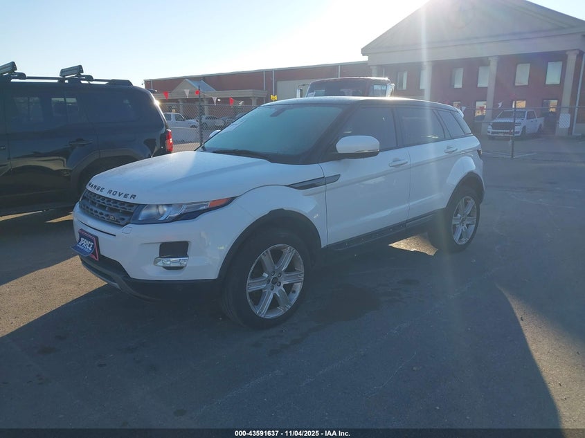 2013 Land Rover Range Rover Evoque Pure white suv gasoline SALVP2BG5DH782772 photo #3