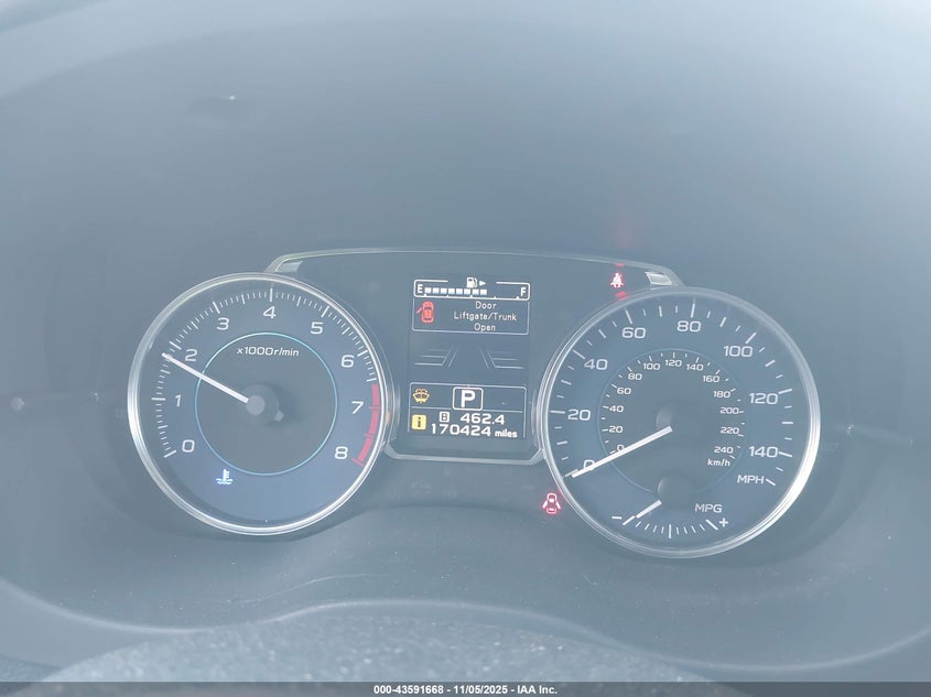 2017 SUBARU CROSSTREK 2.0I LIMITED - JF2GPANC5HH212636