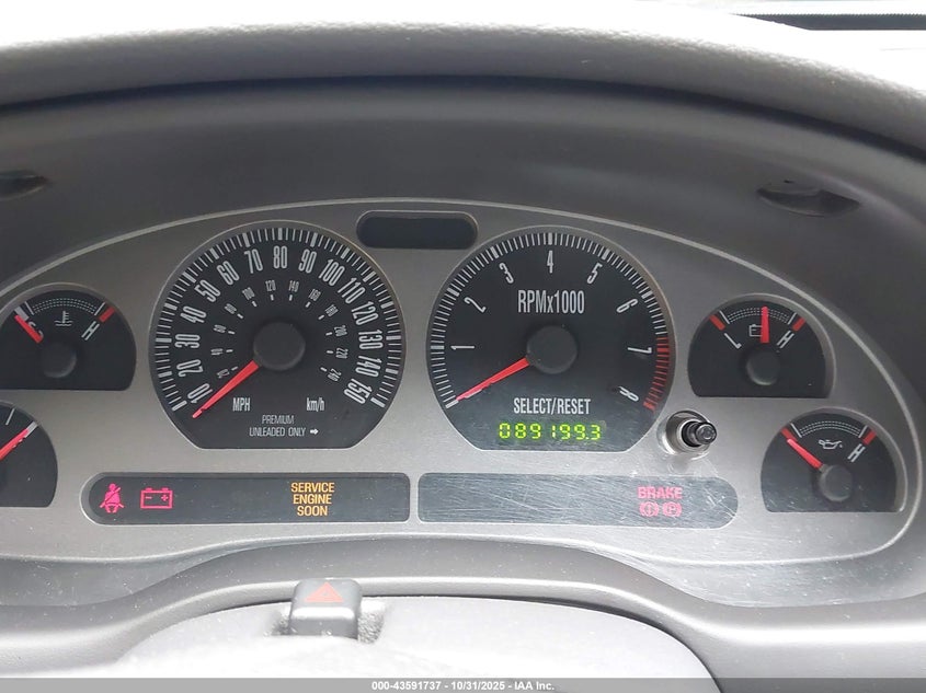 2003 Ford Mustang Mach 1 VIN: 1FAFP42R23F424618 Lot: 43591737