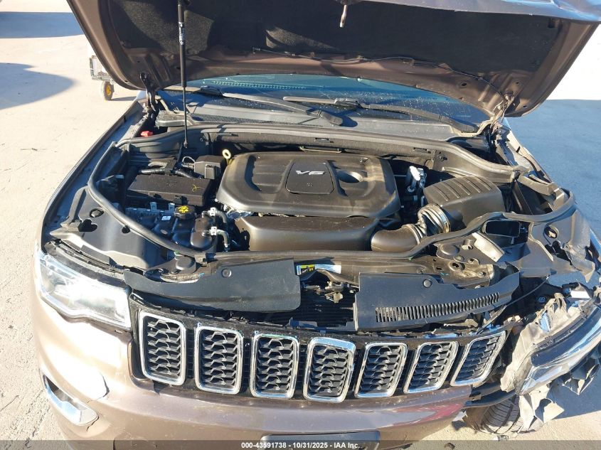 2017 Jeep Grand Cherokee Laredo 4X2 VIN: 1C4RJEAG4HC757362 Lot: 43591738