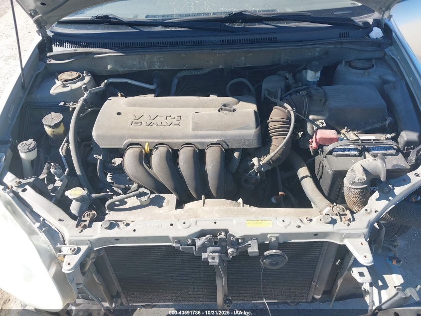 2004 Toyota Corolla Le VIN: 1NXBR38E54Z331182 Lot: 43591786