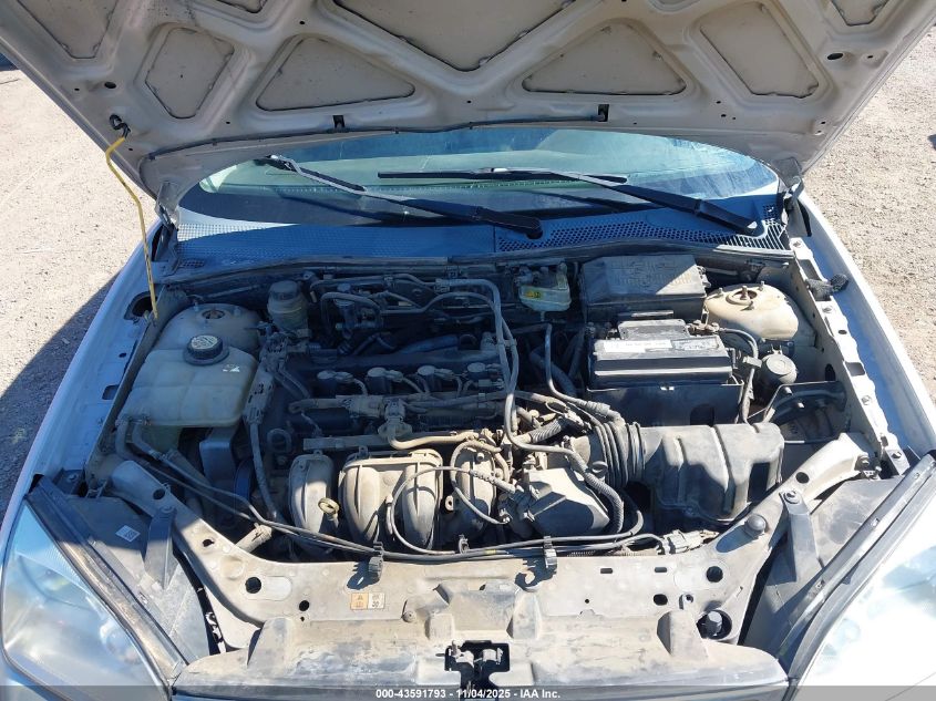 2006 Ford Focus Zx4 VIN: 1FAFP34NX6W107131 Lot: 43591793