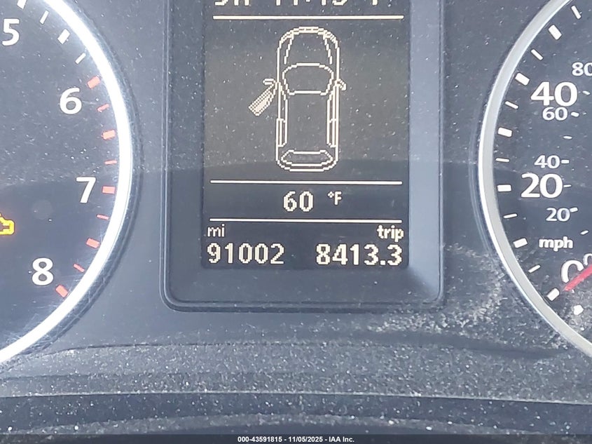 2015 VOLKSWAGEN TIGUAN S - WVGBV7AX2FW611423