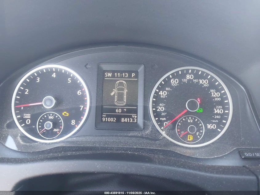 2015 VOLKSWAGEN TIGUAN S - WVGBV7AX2FW611423
