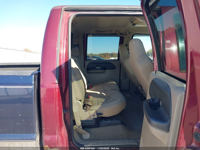 2005 Ford F-250 Lariat/Xl/Xlt VIN: 1FTSW21P85EA64781 Lot: 43591841