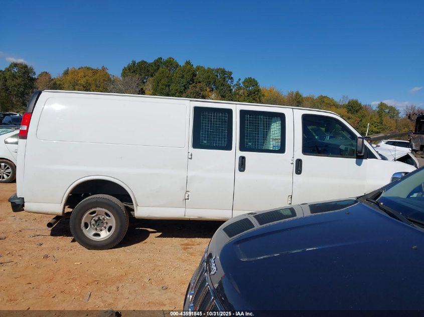 2020 Chevrolet Express Cargo Rwd 2500 Extended Wheelbase Wt VIN: 1GCWGBFG3L1156392 Lot: 43591845