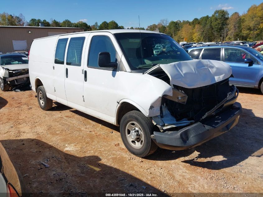 CHEVROLET EXPRESS RWD 2500 EXTENDED WHEELBASE WT