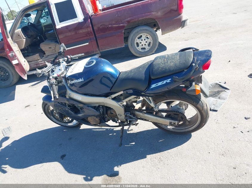 2005 Kawasaki Zx600 J1 VIN: JKAZX4J135A056382 Lot: 43591849
