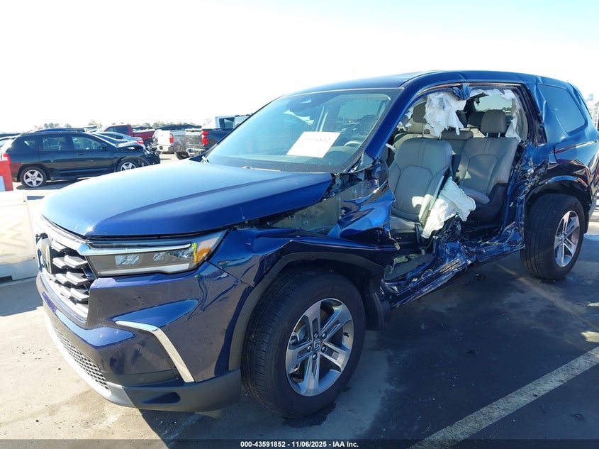 2025 HONDA PILOT EX-L 5FNYG2H43SB018112