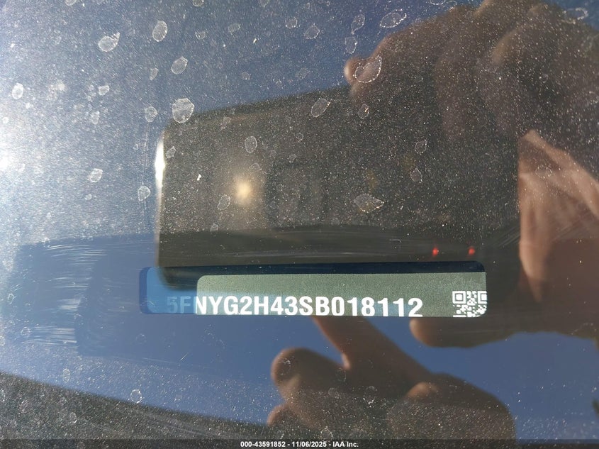 2025 HONDA PILOT EX-L 5FNYG2H43SB018112