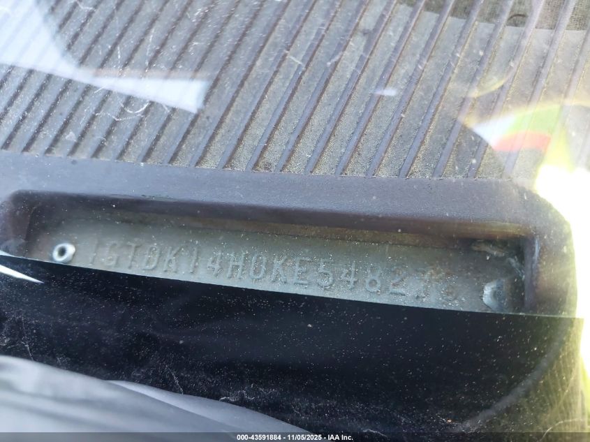 1989 GMC Sierra K1500 VIN: 1GTDK14H0KE548278 Lot: 43591884