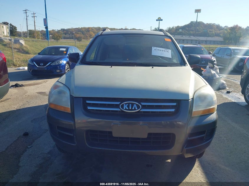 2008 Kia Sportage Lx VIN: KNDJF724387508140 Lot: 43591916