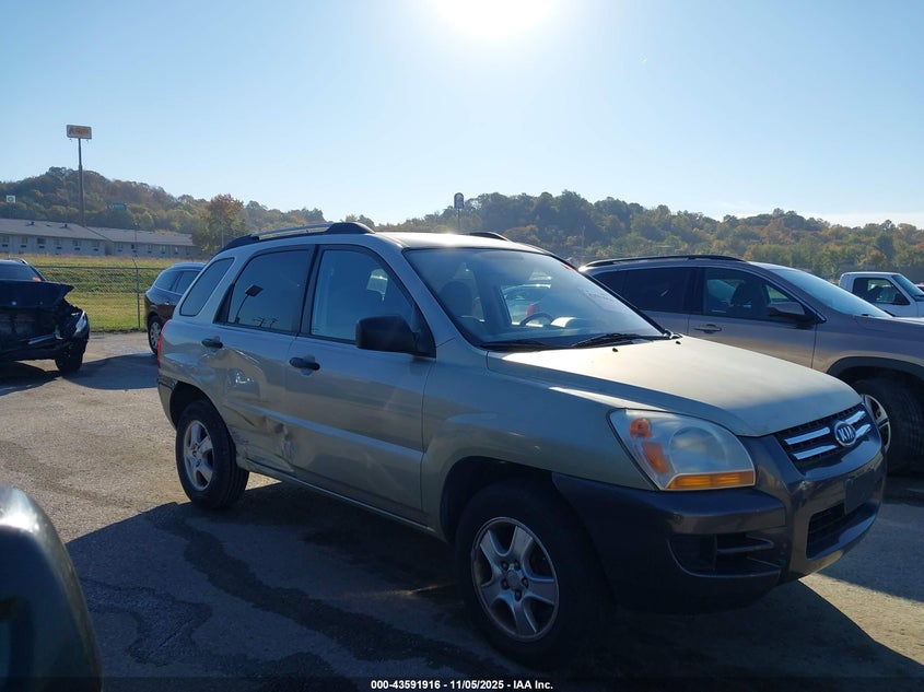 2008 Kia Sportage Lx VIN: KNDJF724387508140 Lot: 43591916