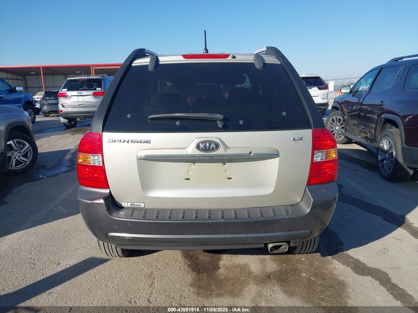 2008 Kia Sportage Lx VIN: KNDJF724387508140 Lot: 43591916