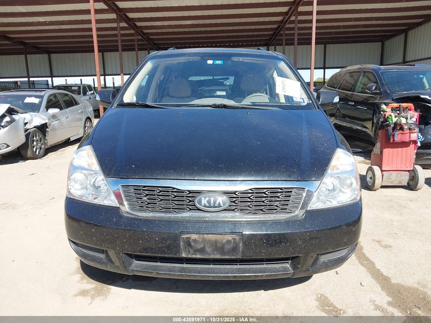 2011 Kia Sedona Lx VIN: KNDMG4C79B6388245 Lot: 43591971