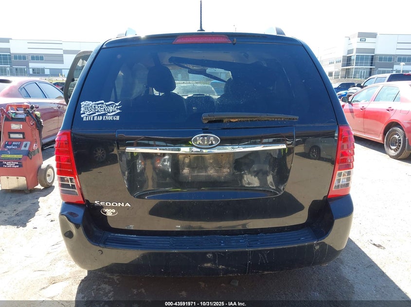 2011 Kia Sedona Lx VIN: KNDMG4C79B6388245 Lot: 43591971