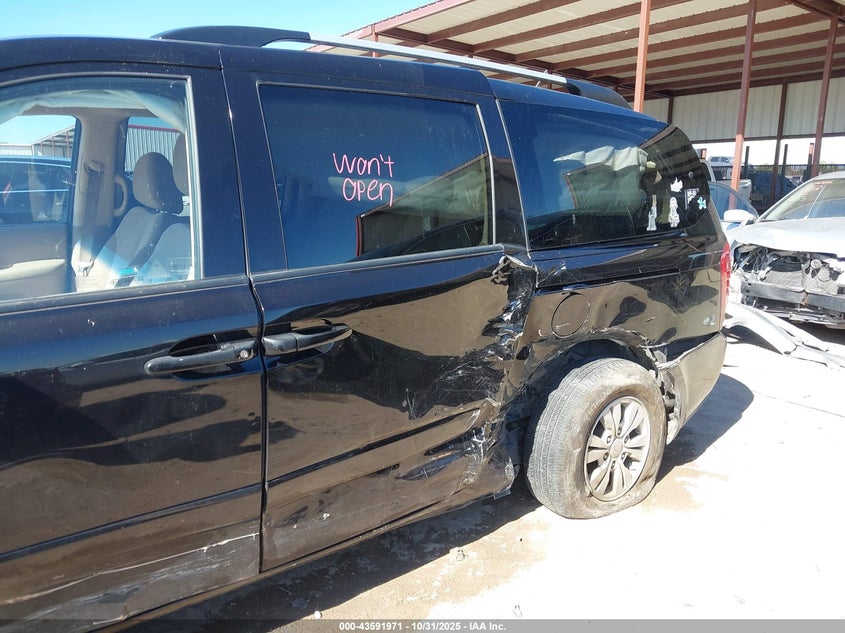 2011 Kia Sedona Lx VIN: KNDMG4C79B6388245 Lot: 43591971