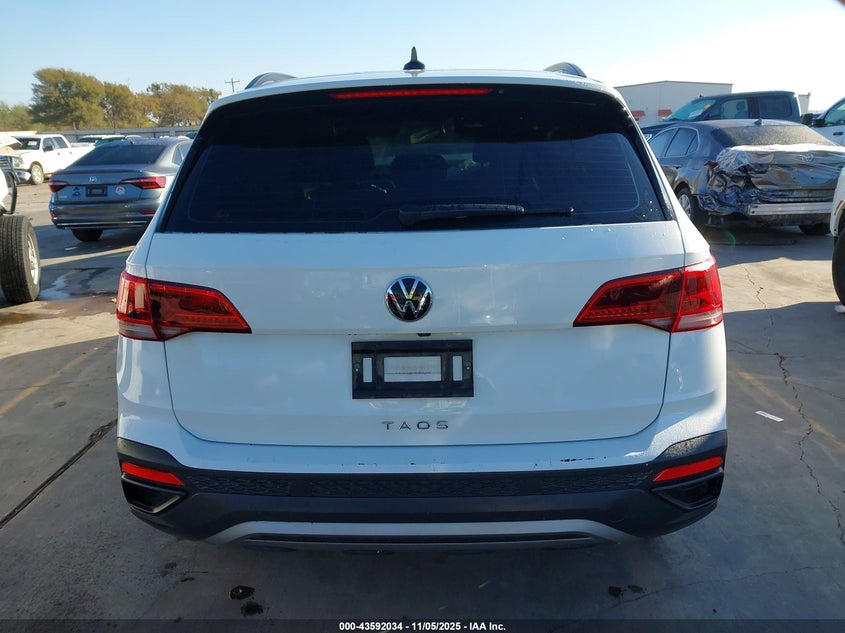 2022 Volkswagen Taos 1.5T S VIN: 3VVCX7B23NM051143 Lot: 43592034