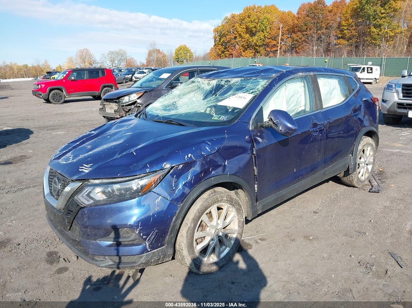 2021 NISSAN ROGUE SPORT S AWD XTRONIC CVT JN1BJ1AW6MW428711