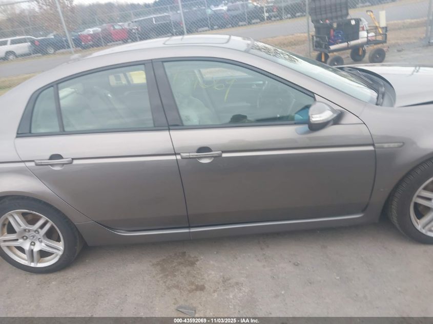 2008 Acura Tl 3.2 VIN: 19UUA66278A045857 Lot: 43592069