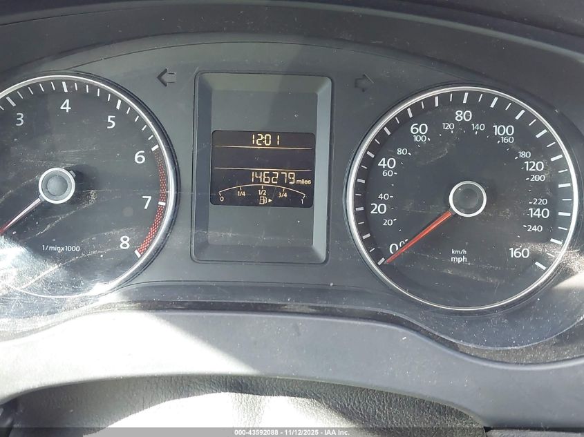 2014 Volkswagen Jetta 1.8T Se VIN: 3VWD07AJ8EM382717 Lot: 43592088