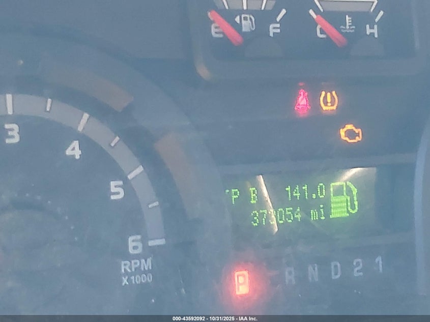 2012 Ford E-250 Commercial VIN: 1FTNE2EL7CDB10563 Lot: 43592092