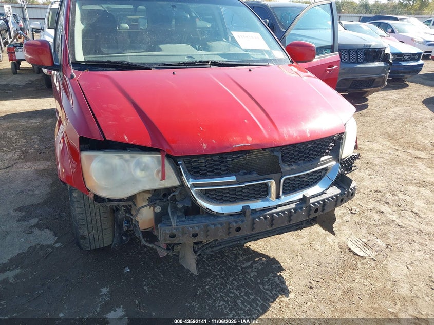 2012 Dodge Grand Caravan Sxt VIN: 2C4RDGCGXCR322250 Lot: 43592141