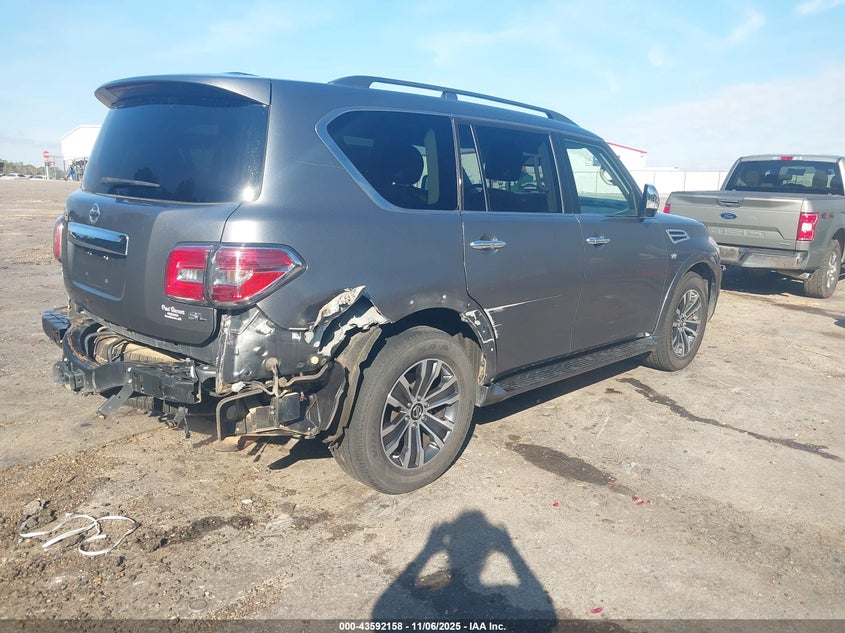 2019 Nissan Armada Sl VIN: JN8AY2ND7K9088097 Lot: 43592158