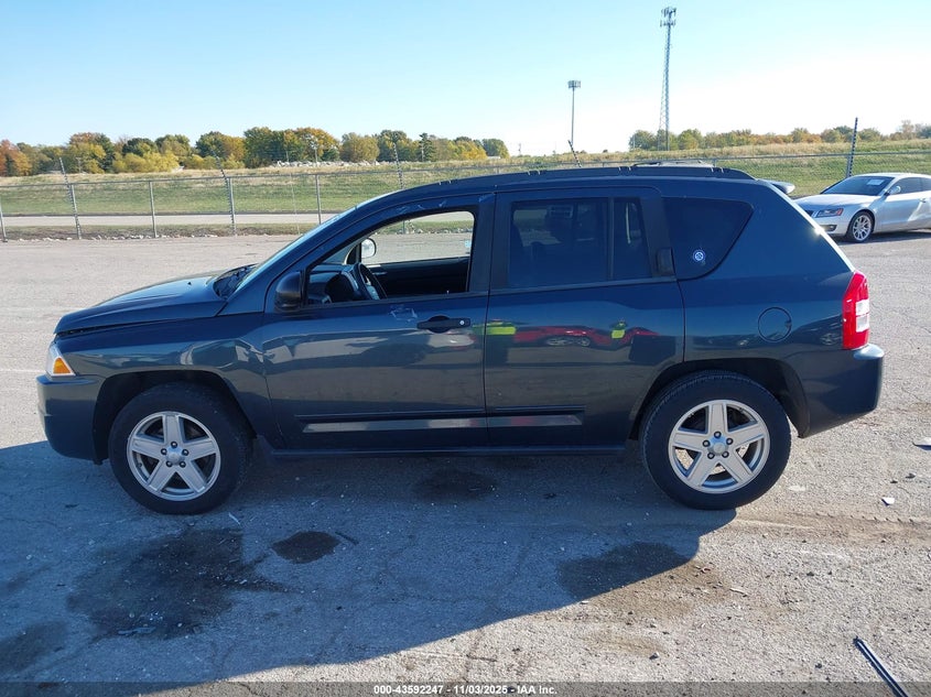 2008 Jeep Compass Sport VIN: 1J8FT47W18D741547 Lot: 43592247
