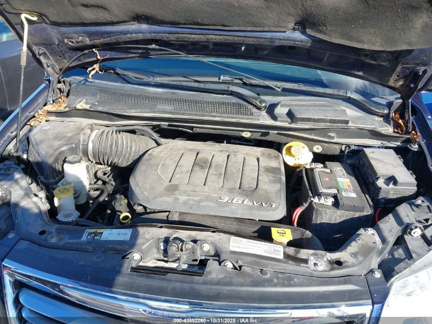 2016 Chrysler Town & Country Touring VIN: 2C4RC1BG0GR283532 Lot: 43592260