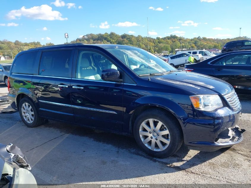 2016 Chrysler Town & Country Touring VIN: 2C4RC1BG0GR283532 Lot: 43592260