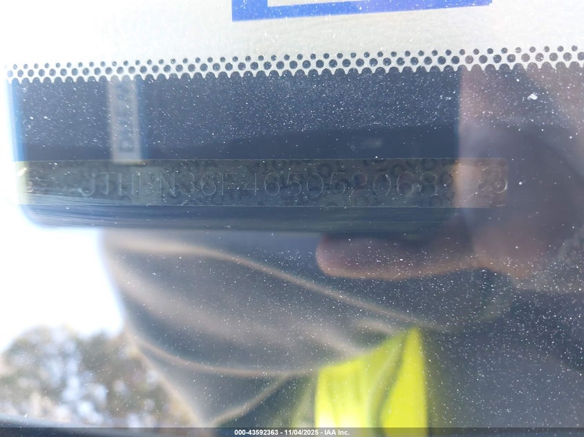 2006 Lexus Ls 430 VIN: JTHBN36F465052068 Lot: 43592363