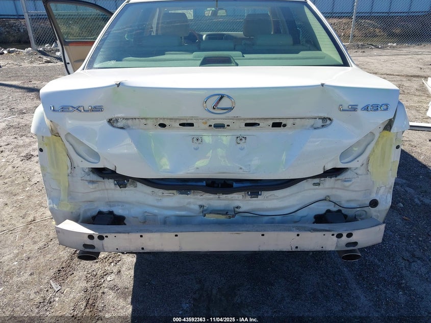 2006 Lexus Ls 430 VIN: JTHBN36F465052068 Lot: 43592363