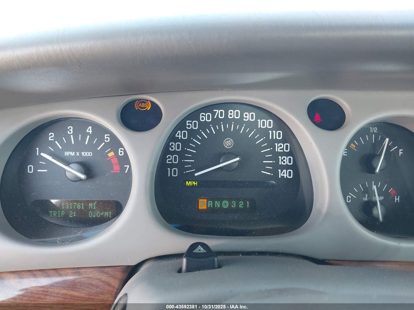 2000 Buick Lesabre Custom VIN: 1G4HP54K8YU231980 Lot: 43592381