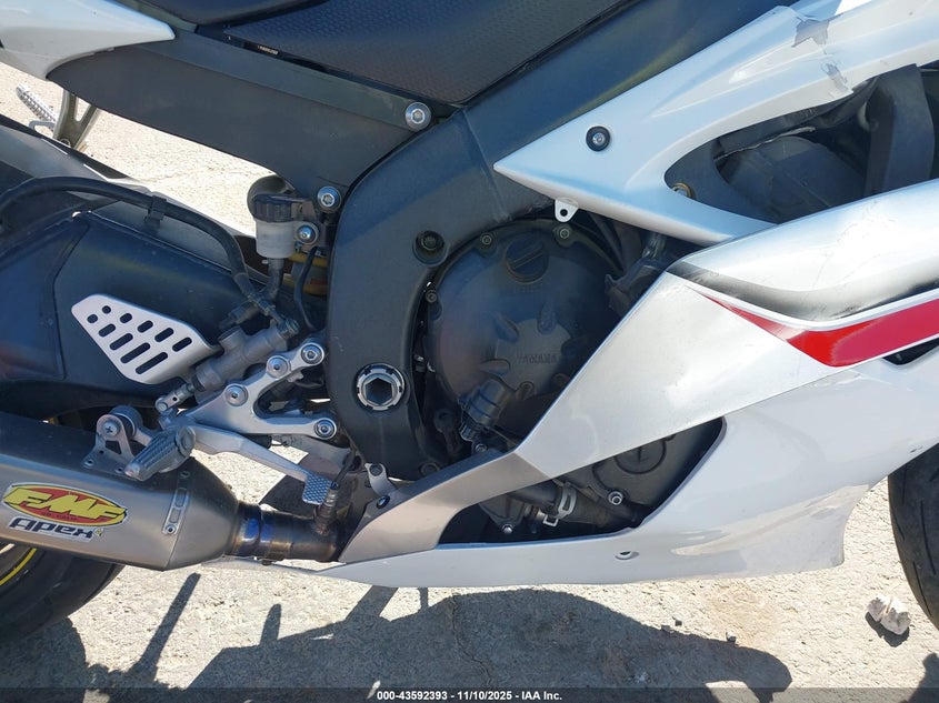 2008 Yamaha Yzfr6 VIN: JYARJ16E58A002082 Lot: 43592393
