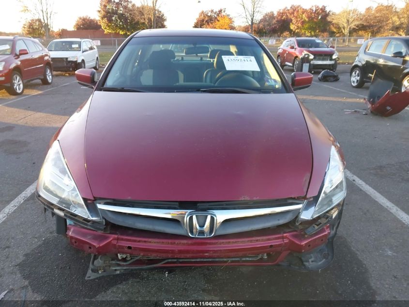 2006 Honda Accord 3.0 Ex VIN: 1HGCM66556A058682 Lot: 43592414