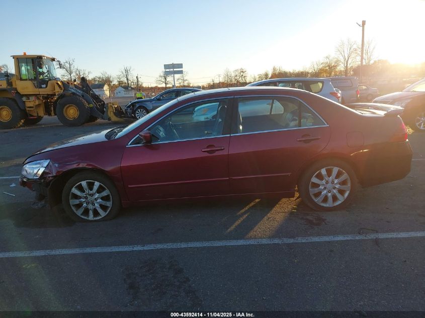 2006 Honda Accord 3.0 Ex VIN: 1HGCM66556A058682 Lot: 43592414