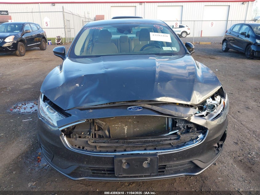 2019 Ford Fusion Se VIN: 3FA6P0H77KR210031 Lot: 43592418