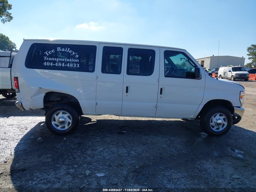 2011 Ford E-350 Super Duty Xlt VIN: 1FBNE3BL0BDA90055 Lot: 43592437