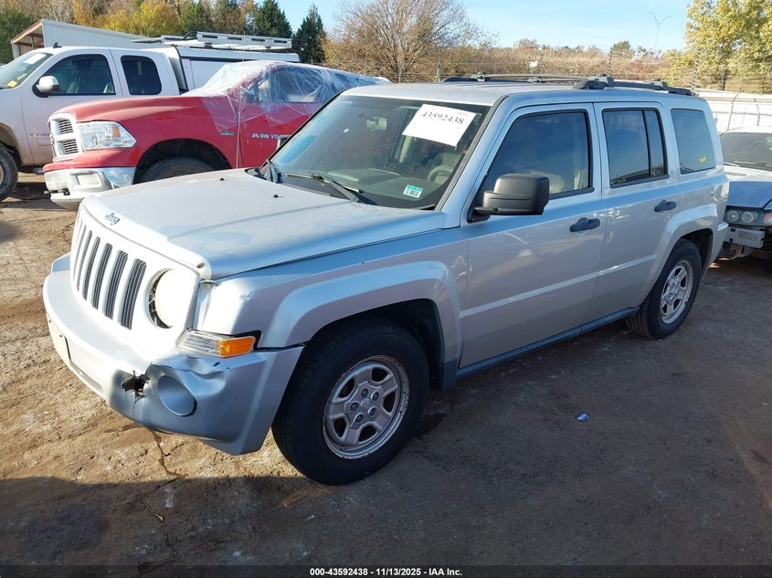 1J8FT28018D750330 2008 JEEP LIBERTY (PATRIOT) photo no. 2