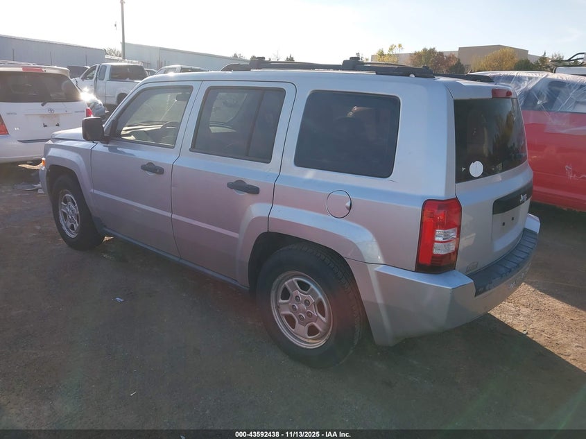 1J8FT28018D750330 2008 JEEP LIBERTY (PATRIOT) photo no. 3