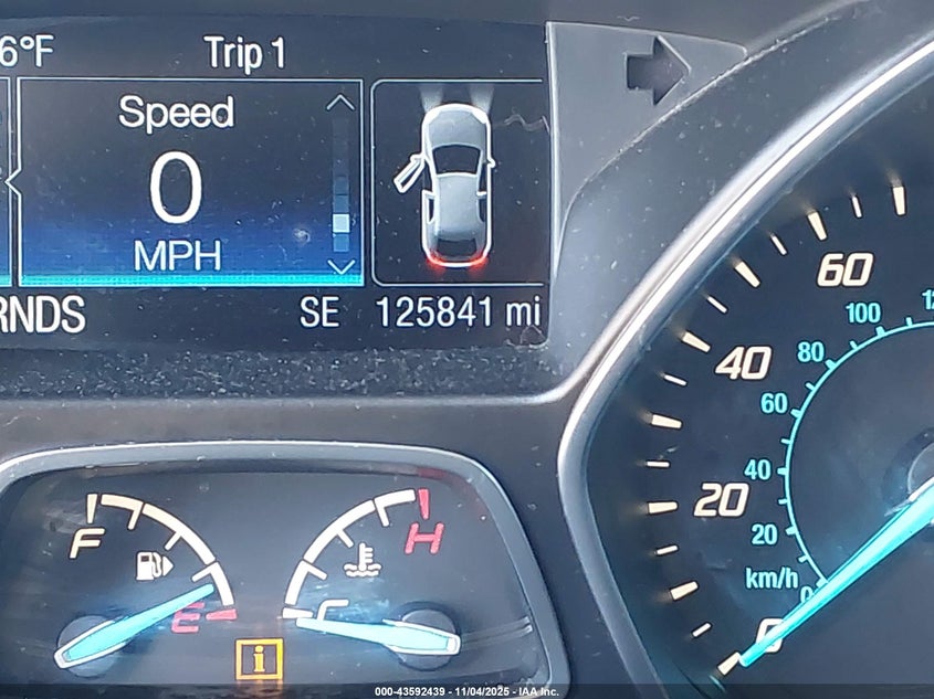 2016 FORD ESCAPE S - 1FMCU0F75GUB71055