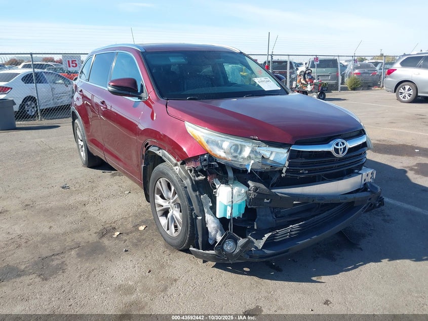 TOYOTA HIGHLANDER XLE V6