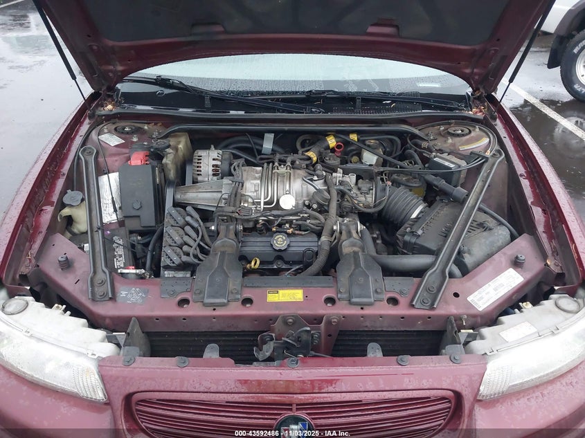 2000 Buick Regal Gs VIN: 2G4WF5516Y1123546 Lot: 43592486