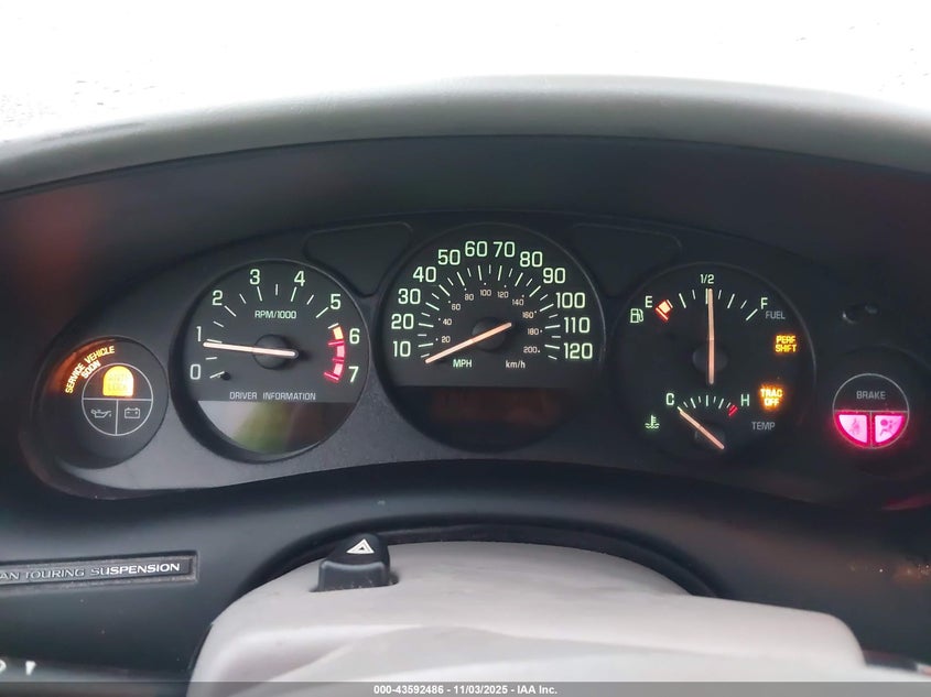 2000 Buick Regal Gs VIN: 2G4WF5516Y1123546 Lot: 43592486