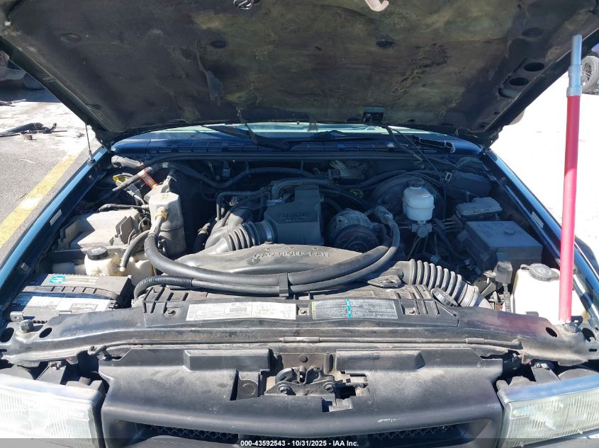 2002 Chevrolet S-10 Ls VIN: 1GCCS145628101373 Lot: 43592543