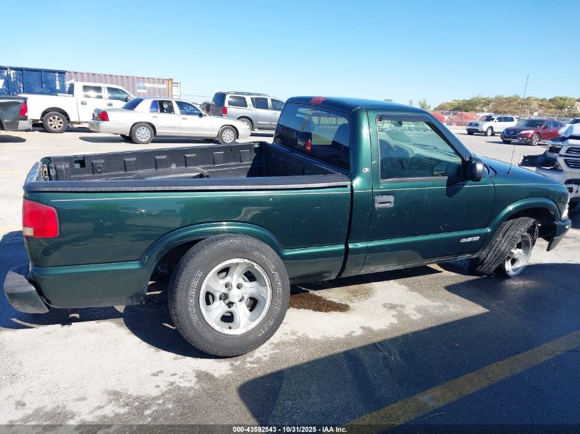 2002 Chevrolet S-10 Ls VIN: 1GCCS145628101373 Lot: 43592543